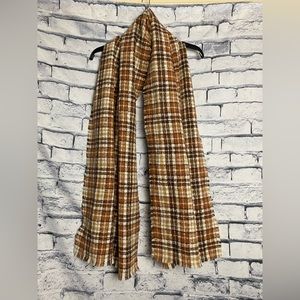 NWT Old Navy Long Flannel Soft Plaid Scarf